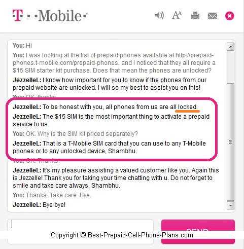 T mobile number